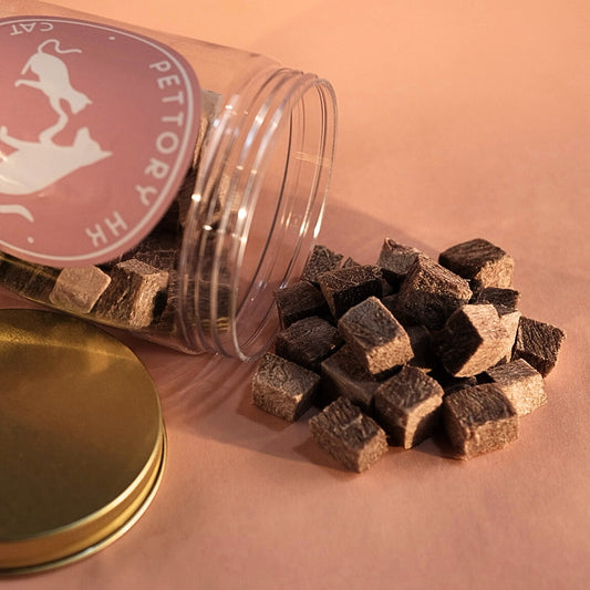 【豐富鐵質】凍乾牛冧肉粒 Freeze-Dried Beef Cubes